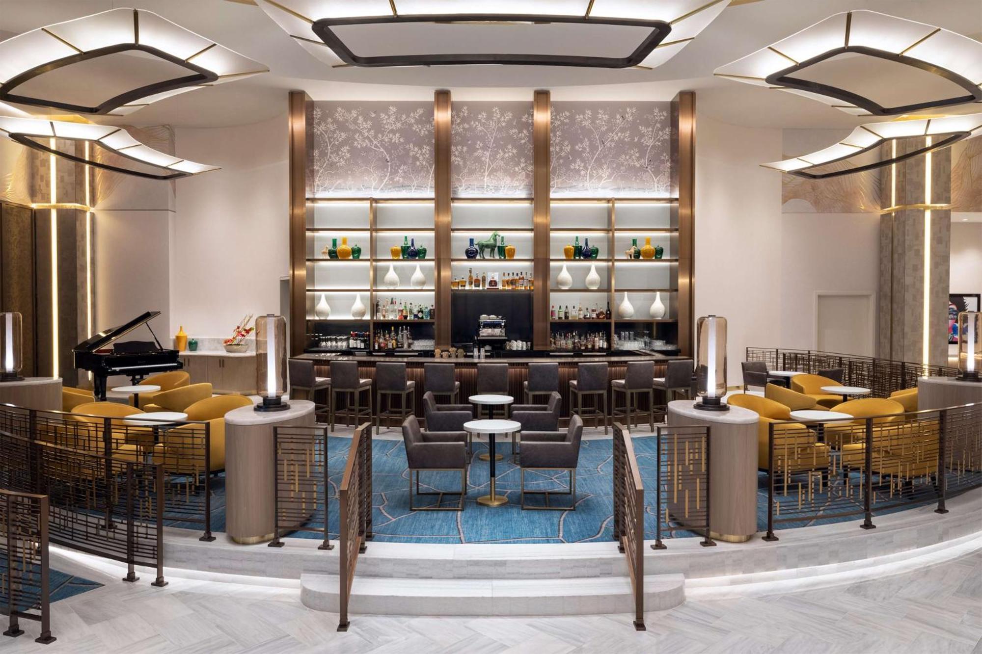 Conrad Las Vegas At Resorts World Ngoại thất bức ảnh The bar at the lounge