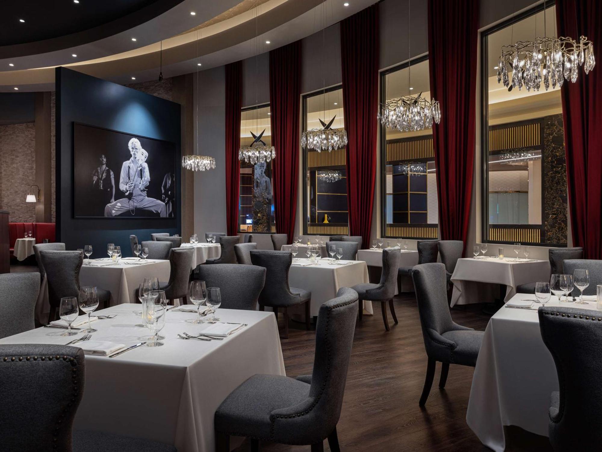 Conrad Las Vegas At Resorts World Ngoại thất bức ảnh The interior of the restaurant