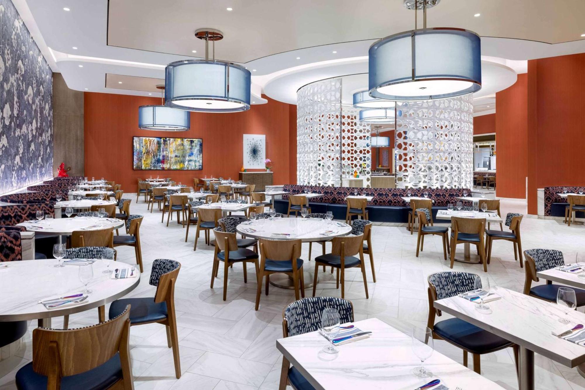 Conrad Las Vegas At Resorts World Ngoại thất bức ảnh The restaurant
