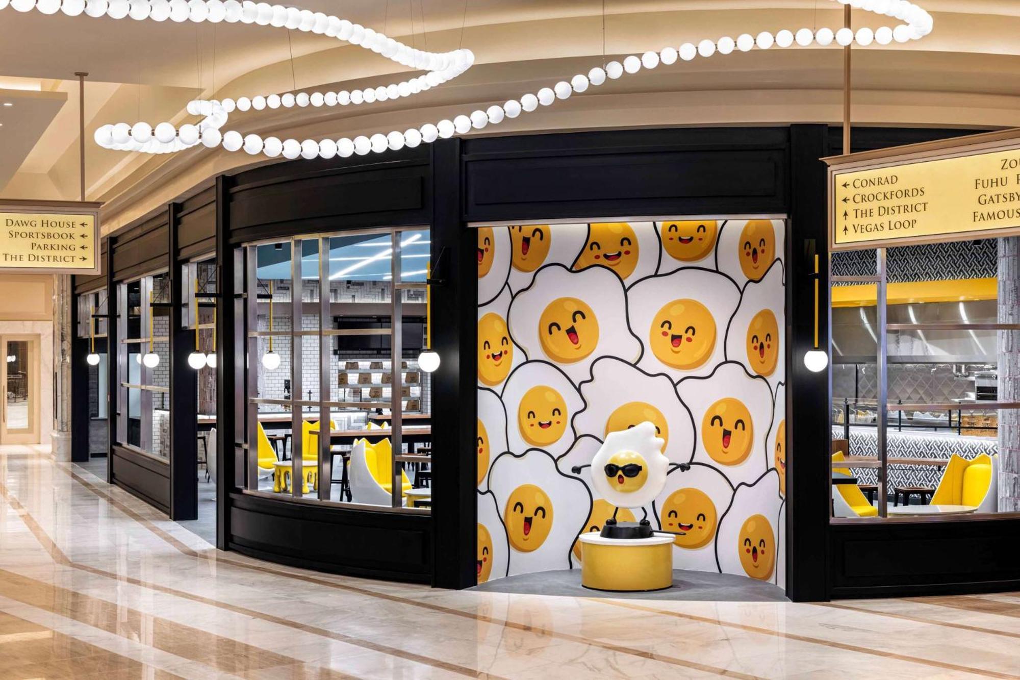 Conrad Las Vegas At Resorts World Ngoại thất bức ảnh Egg Mart