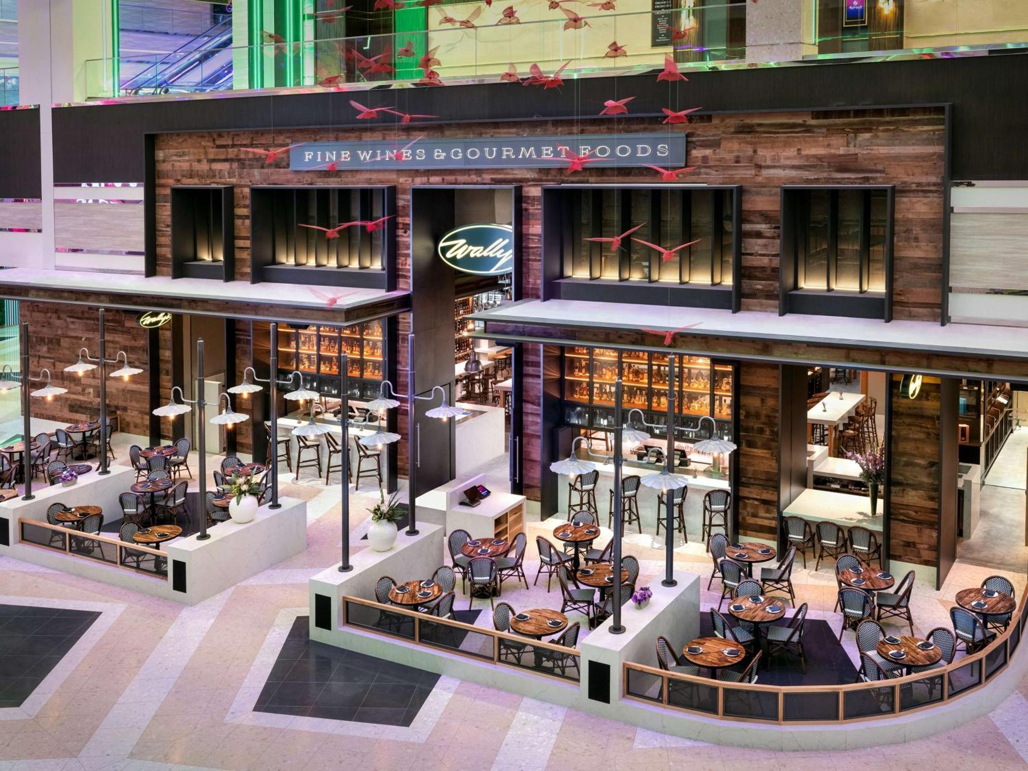 Conrad Las Vegas At Resorts World Ngoại thất bức ảnh Gourmet Food Hall