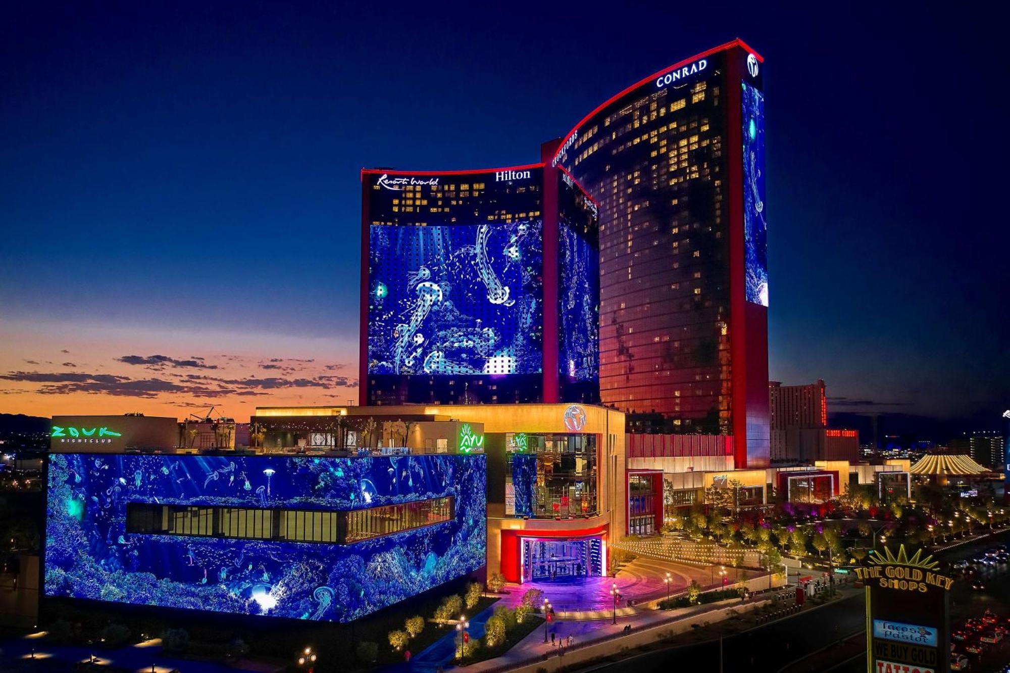 Conrad Las Vegas At Resorts World Ngoại thất bức ảnh Wynn Las Vegas