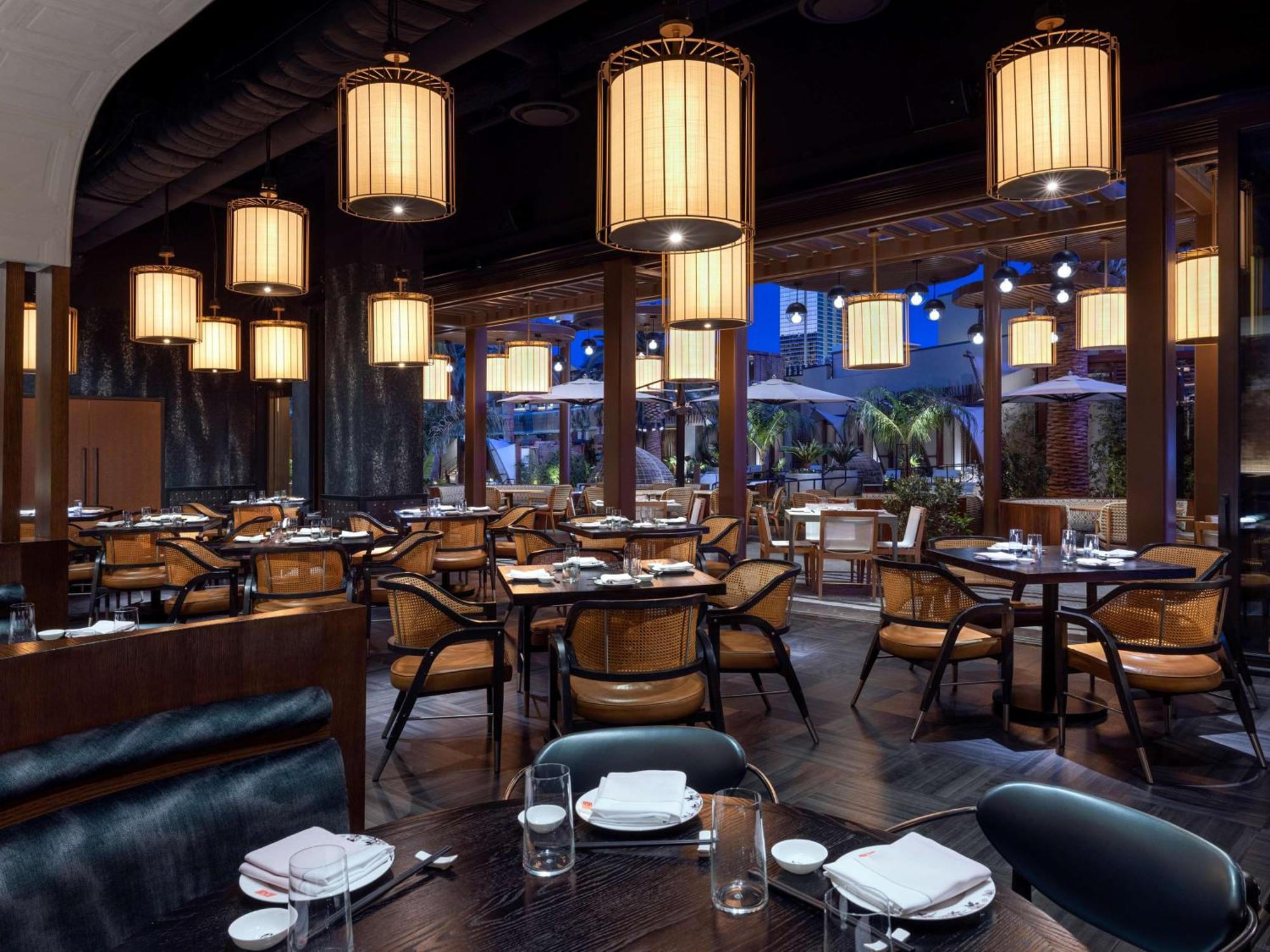 Conrad Las Vegas At Resorts World Ngoại thất bức ảnh The interior of the restaurant
